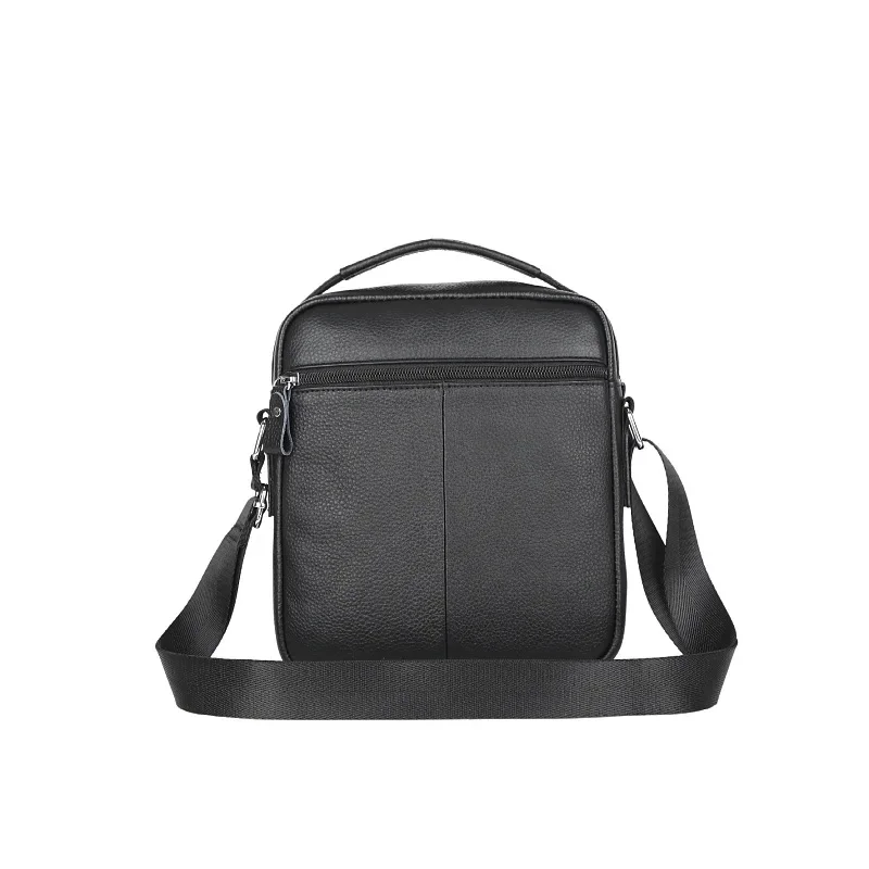 Men's Genuine Leather Shoulder Bag Husband Gift Designer Luxury Crossbody Bags Vintage Small Satchel Bag Purse Messenger Bag