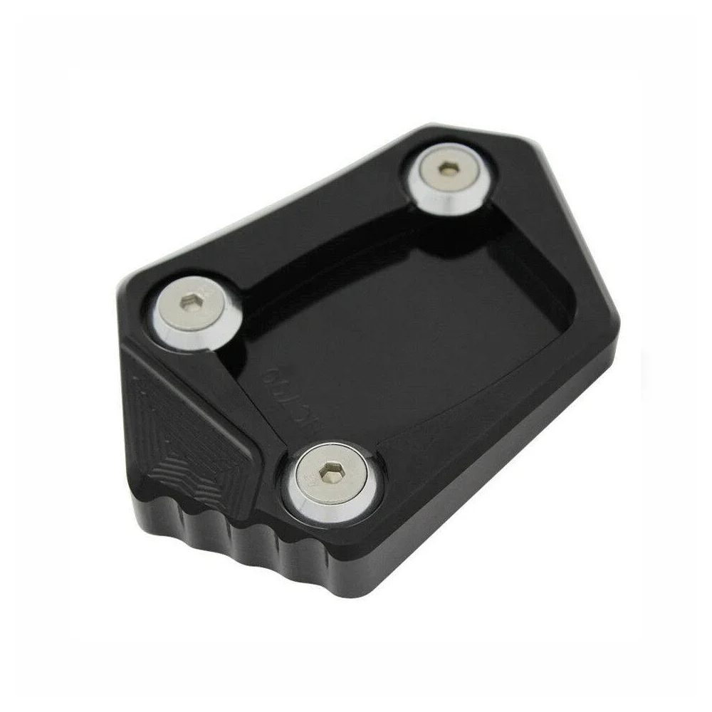 

Motorcycle Accessories Black Kickstand Side stand Extension Pad Motorcycle Fits For Honda CB250 F 2014-2015
