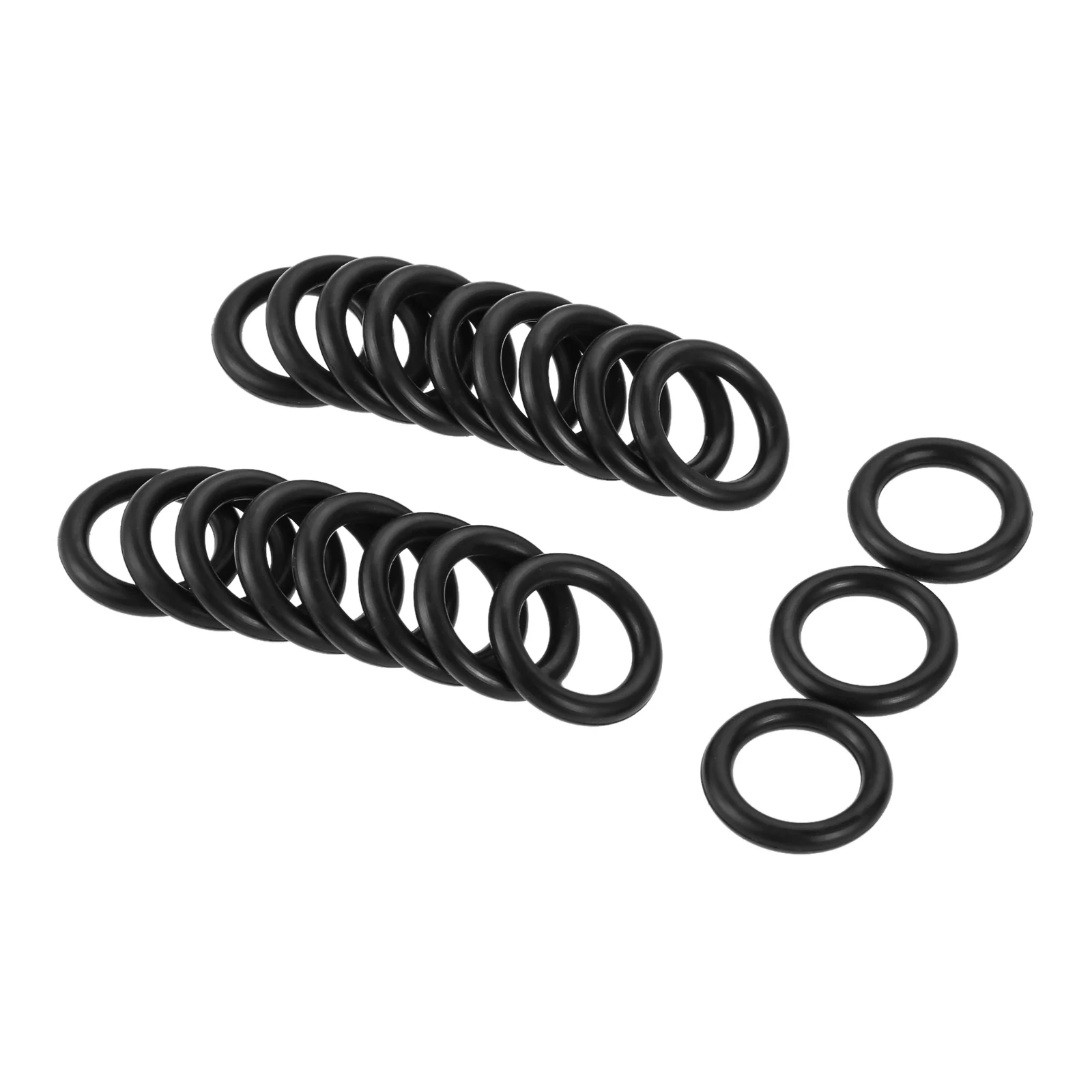 20Pcs/lot Rubber Propane Natural Gasket O-Ring Gas Leakage Sealing O-Ring Gasket for Propane Tank Cylinder POL Connector Black