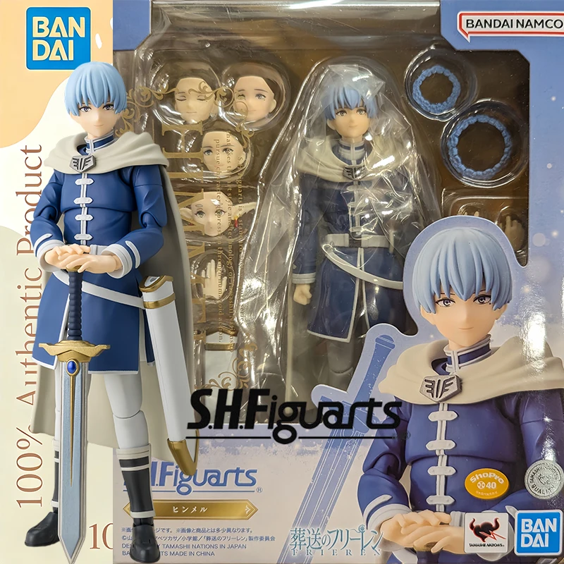 In Stock  Bandai S.H.Figuarts Himmel Frieren: Beyond Journey's End Anime Figure 14cm Articulated Collectible Model Gift Toy