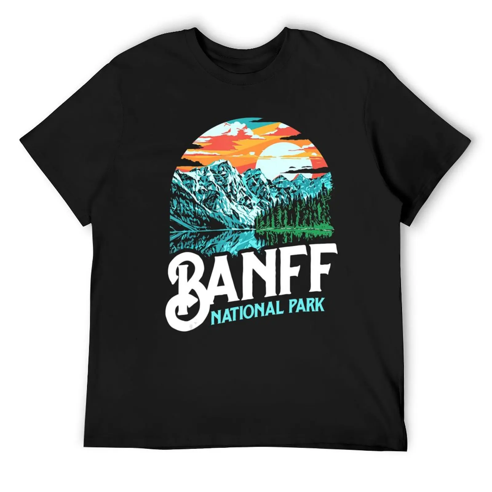 Banff National Park Lake Louise Canada T-Shirt aesthetic clothes blanks anime mens clothing