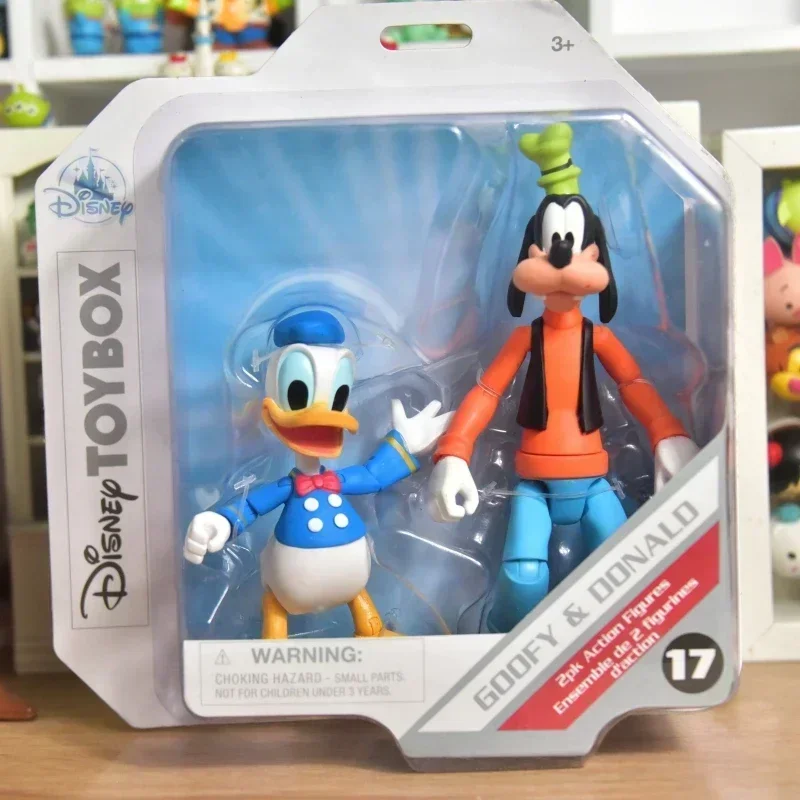 In Stock Disney  Alien Bullseye Pixar Monsters, Inc. Mike Randall Boggs Mickey Mouse And Donald Duck Goofy Action Figures Toys