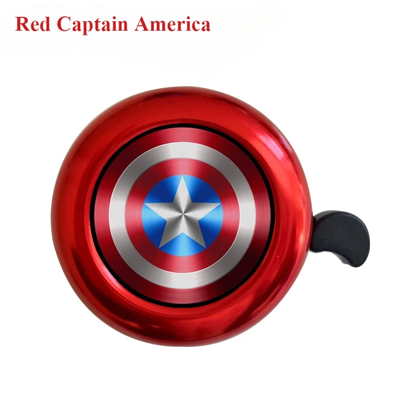 5*5cm Spiderman Fietsbel Kinderfiets Leuke Cartoon Metalen Waarschuwing Super Luide Bel Hoorn Fietsen Stuurbel Veiligheidsaccessoires
