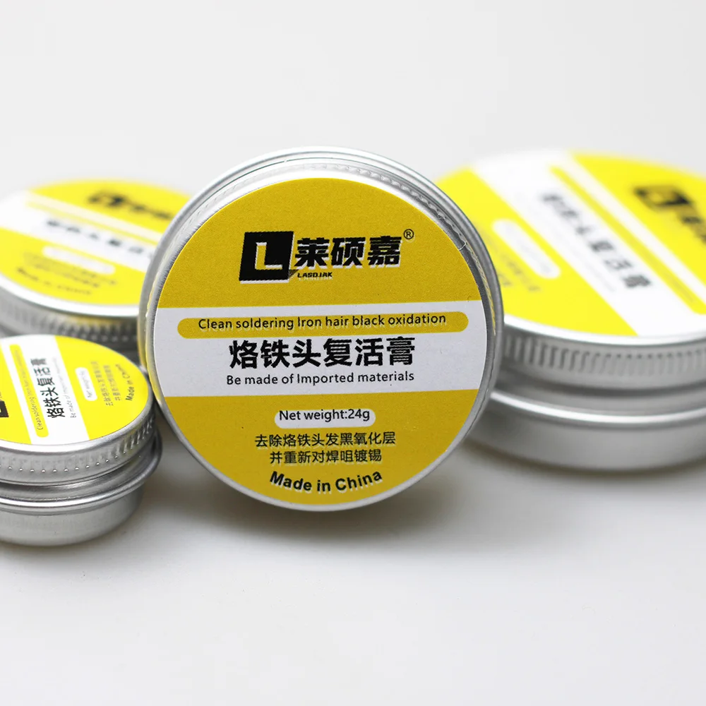 6/8/15/24/40g  Electrical Soldering Iron Tip Refresher Clean Paste Welding Flux Cream For Oxide Solder Iron Head Resurrection