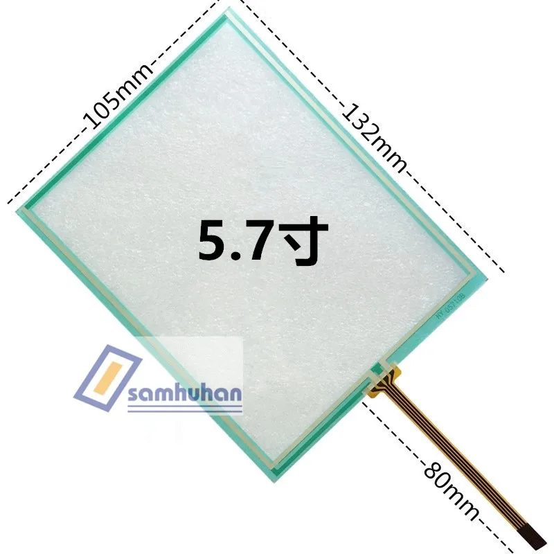 مناسبة لشاشة تعمل باللمس 5 بوصة 5.7 بوصة مقاوم 4 أسلاك TP177A معدات التحكم الصناعي شاشة LCD خارجية