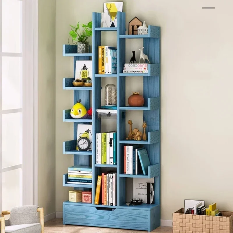 Modern Library Bookcase Toy Storage Modular Display Bookcase Small Office Home Furniture