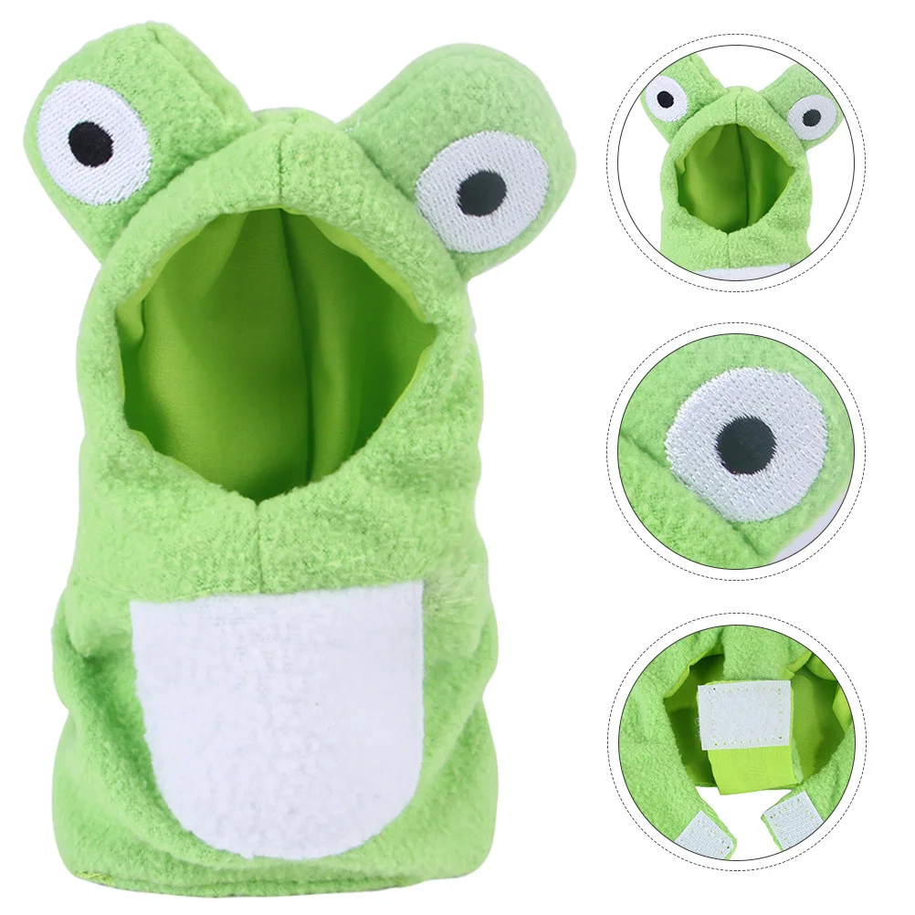 

Pet Bird Costume Funny Birds Clothes Cross-Dressing Cute Frog Style Halloween Birdie Printed Small Parrot Man Toys