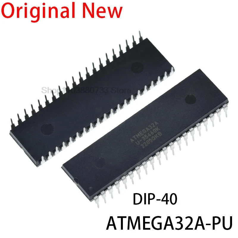 

10PCS New and Original ATMEGA32A-PU DIP40 ATMEGA32A-U DIP AT MEGA32A-PU DIP-40 ATMEGA32A-PU Programmable Flash