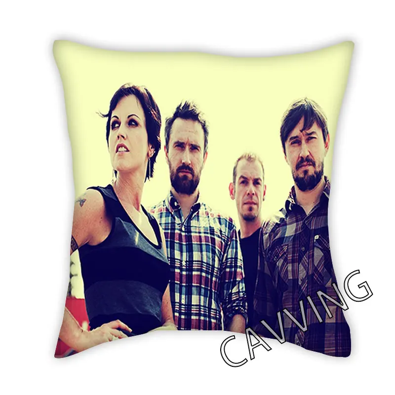 The Cranberries 3D Printed  Polyester Decorative Pillowcases Throw Pillow Cover Square Zipper Cases Fans Gifts Home Decor H01