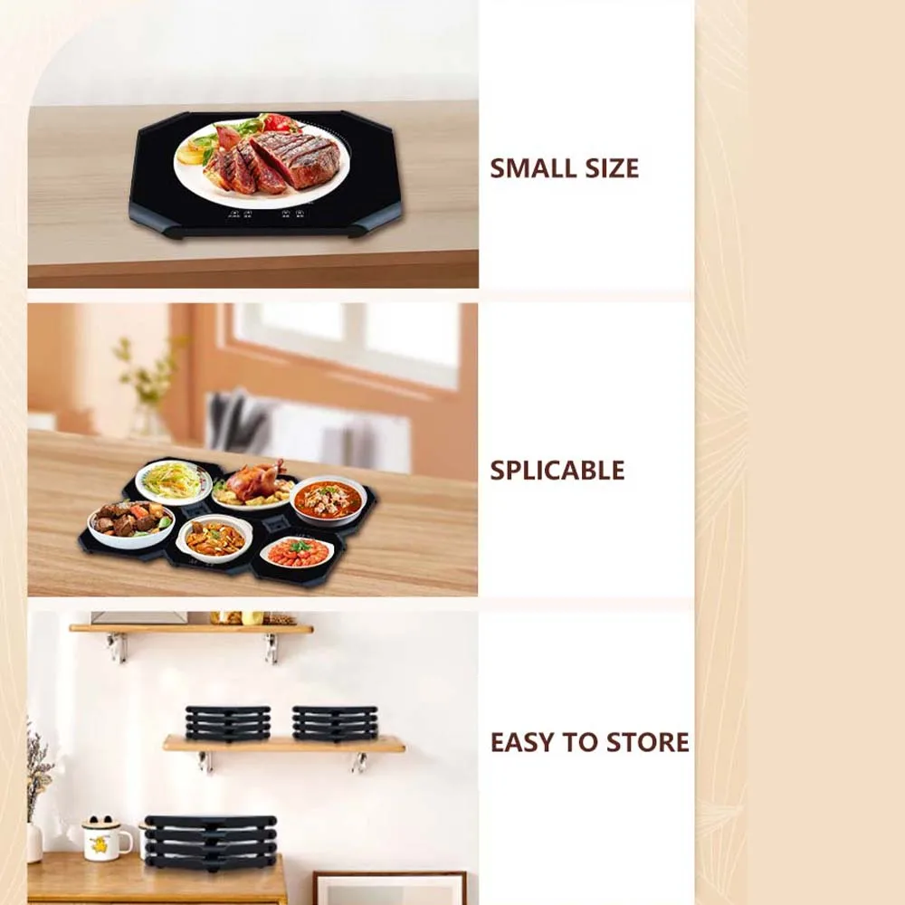 المنزلية الغذاء دفئا أطباق المطبخ حساء التدفئة الاحترار مجلس للطي الربط لوحة التدفئة