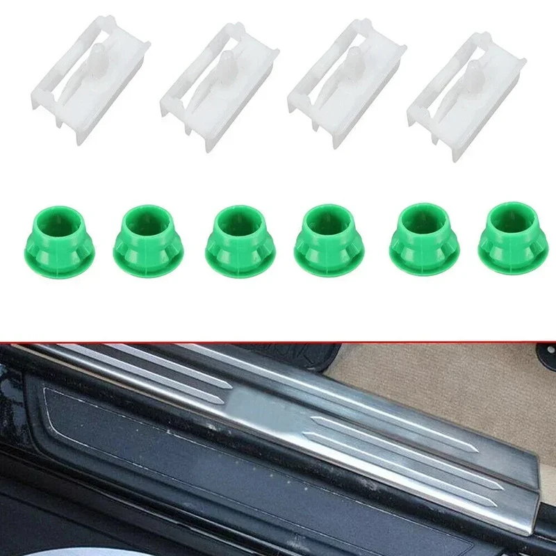 20pc For Bmw 3 Series E36 E46 E90 E91 51718184574 51711932996 Side Sill Skirt Trim Moulding Clips Auto Accessories Fastener clip view 3
