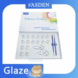 Vasden Dental Stain Glaze Paste Diluent Liquid Stain and Glazing Paste Kits Liquid Refreshing For Dental Lab Zirconia Teeth
