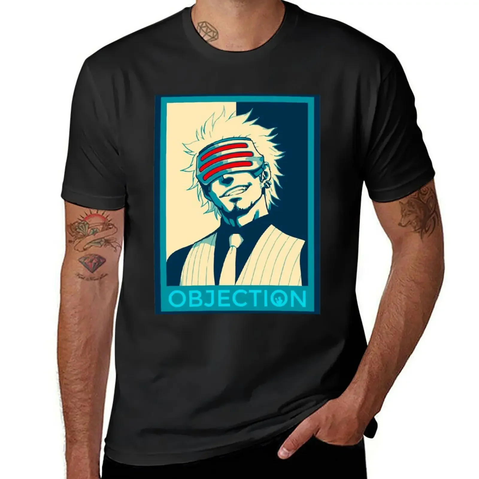 

Godot - OBJECTION! T-Shirt quick-drying blacks valentines boutique clothes mens t shirts