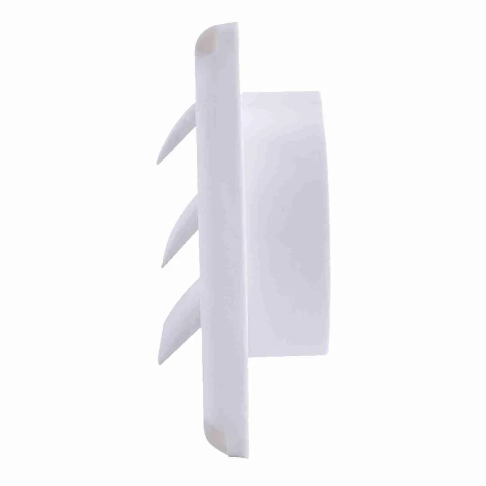 

Plastic Exhaust Vent Cover White With Net Dryer Outlet Cover 3 Flaps 4 Screws Included Ventilation Grill House Outside