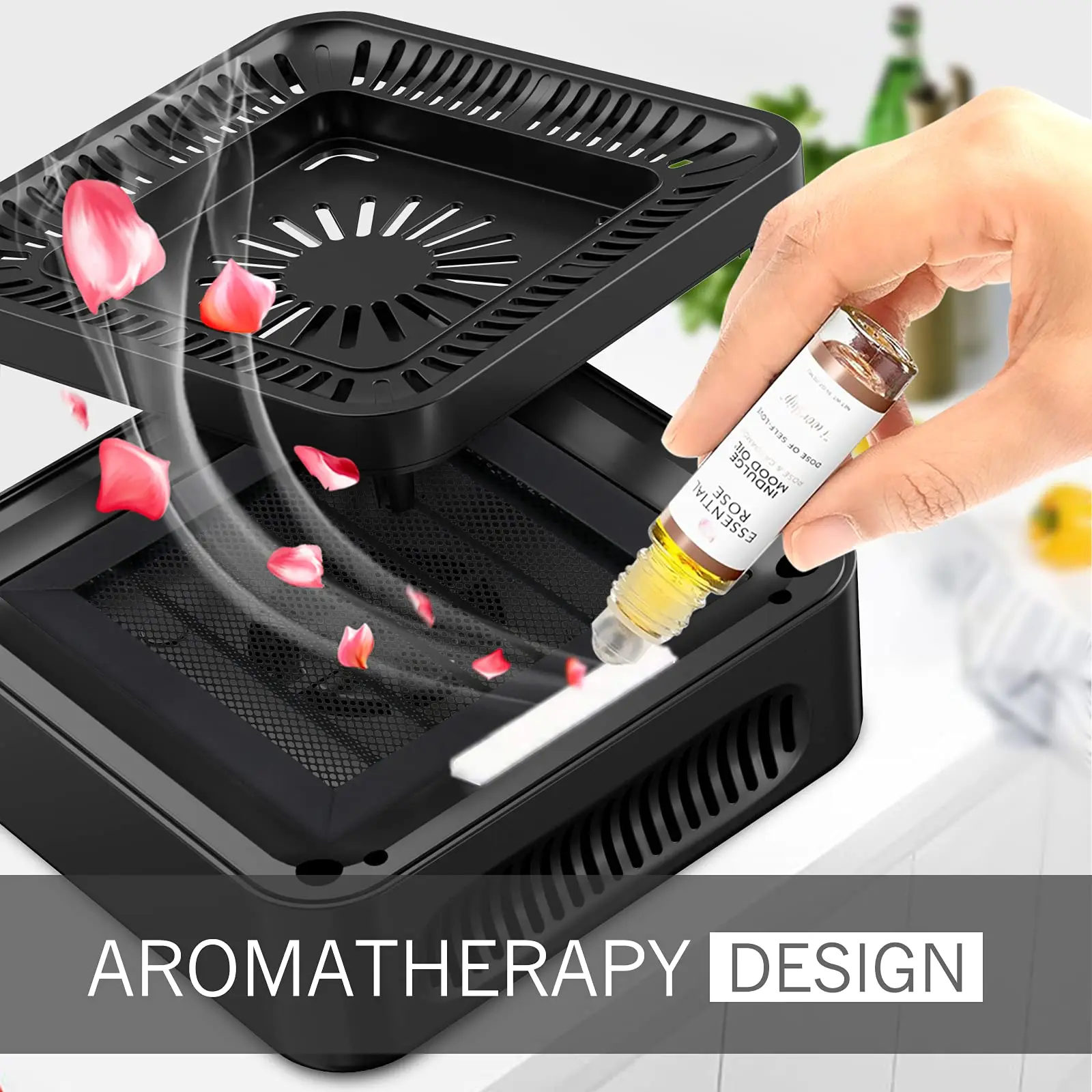 Multifunctional Smokeless Ashtray for Cigarettes Smoker USB Rechargeable Smokes Grabber Cigar Filter Purifiers Ashtray