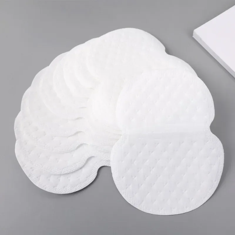 Underarm Sweat Pads Summer Women Men Solid Color Breathable Sweat-Absorbing Patch Portable Invisible Stay Dry Cotton Stickers