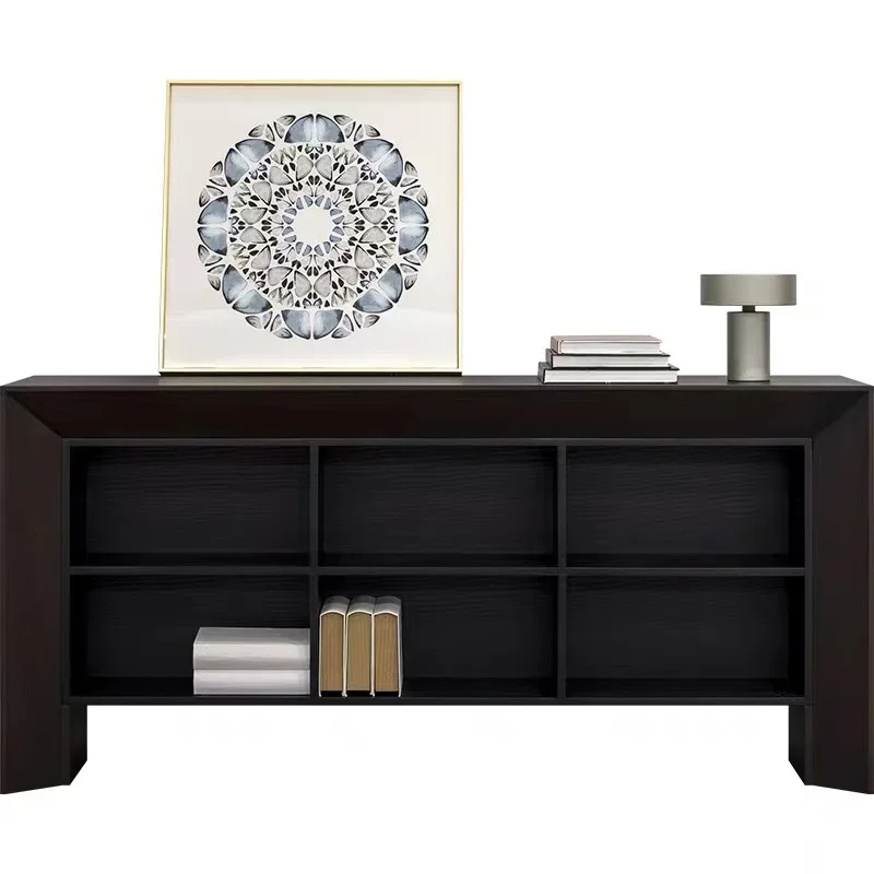 

Italian Light Luxury Modern Household Display Cabinet Entrance Desk Side Cabinet TV Cabinet Bookcase Figure Display Low