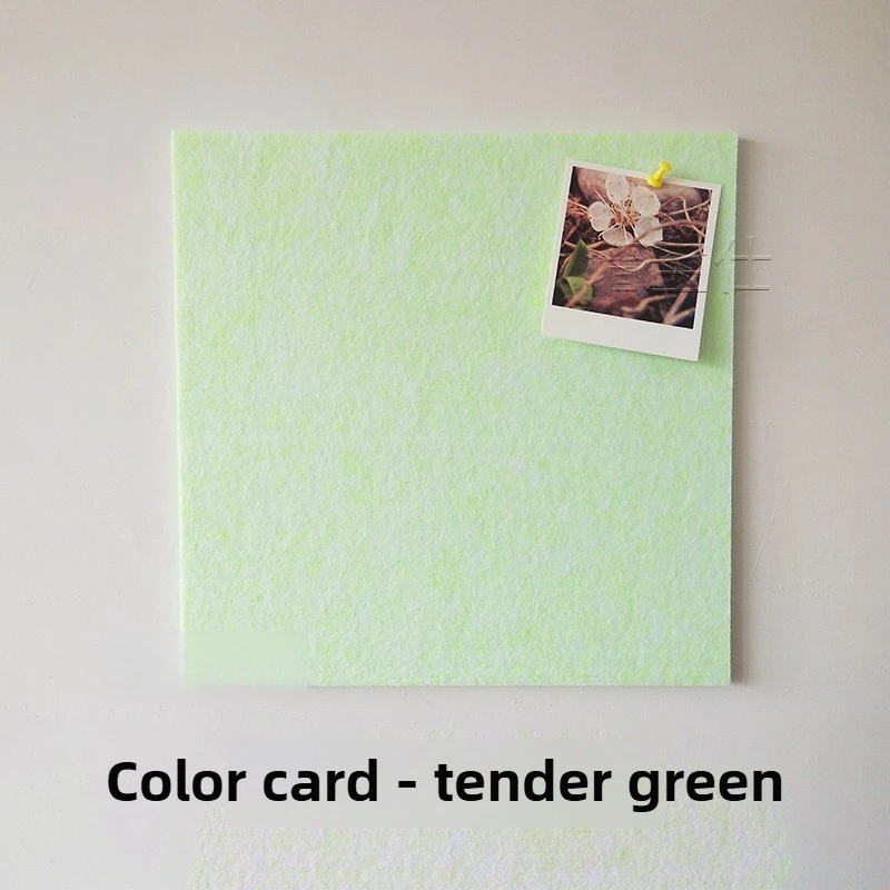 12 pcs 30x30cm Felt Pin Board Rounded Corners Self-Stick for Wall Decor Classroom Bulletin Board Kids Craft Display Parent