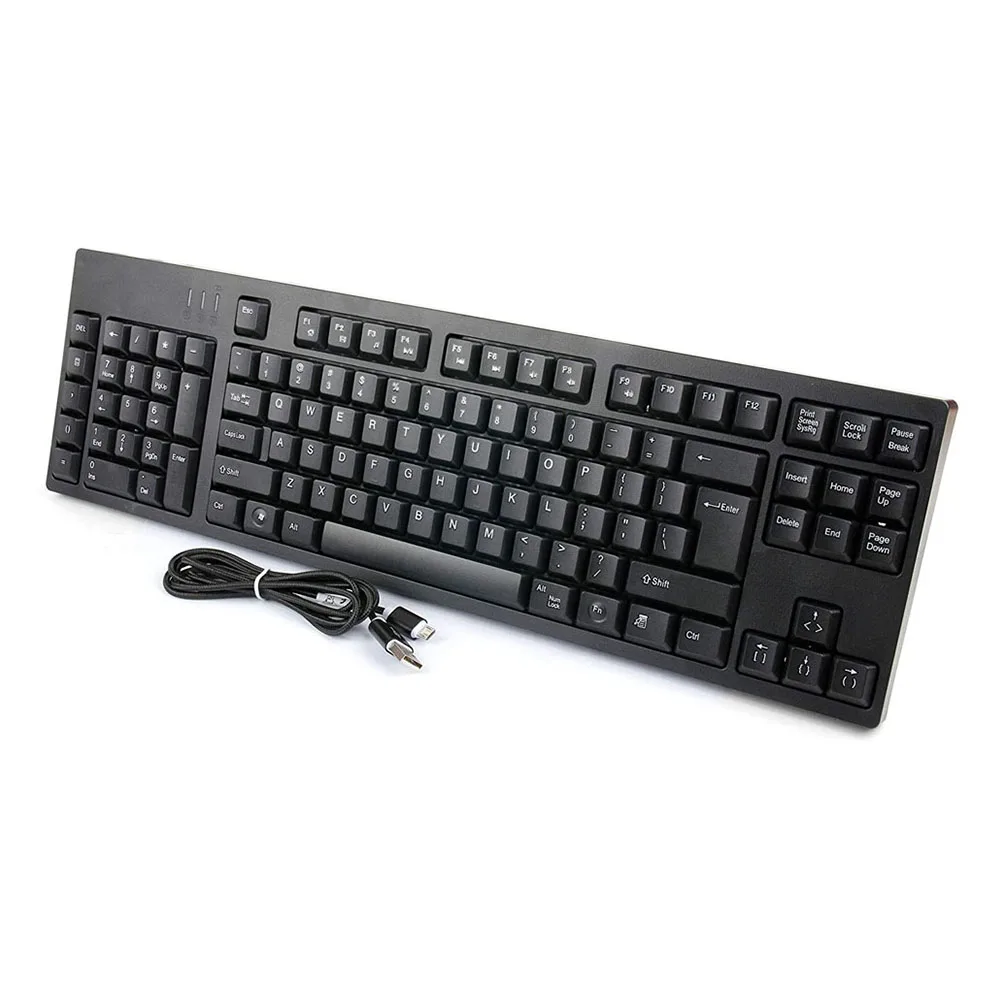 Imagem -06 - Teclado Mudo Ergonômico para Jogos de Escritório Computador da Mão Esquerda Ultra-fino Tamanho Completo 2.4g