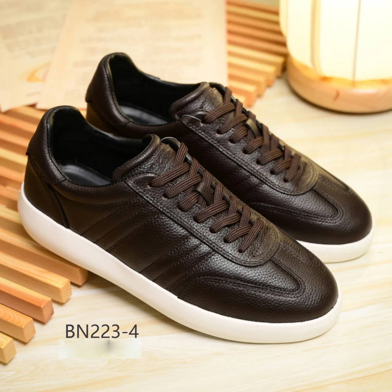 7 DIKU zapatos vaca 2025 nueva moda Casual deportes transpirable alta calidad comodidad hombres europeo talla grande 39-45