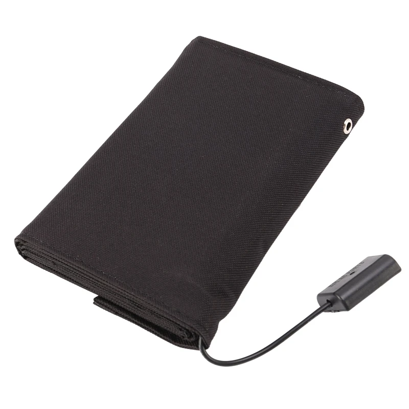 折りたたみ式USBソーラーパネル,ポータブル,折りたたみ式,防水ソーラーパネル充電器,屋外モバイルパワーバッテリー充電器,12W