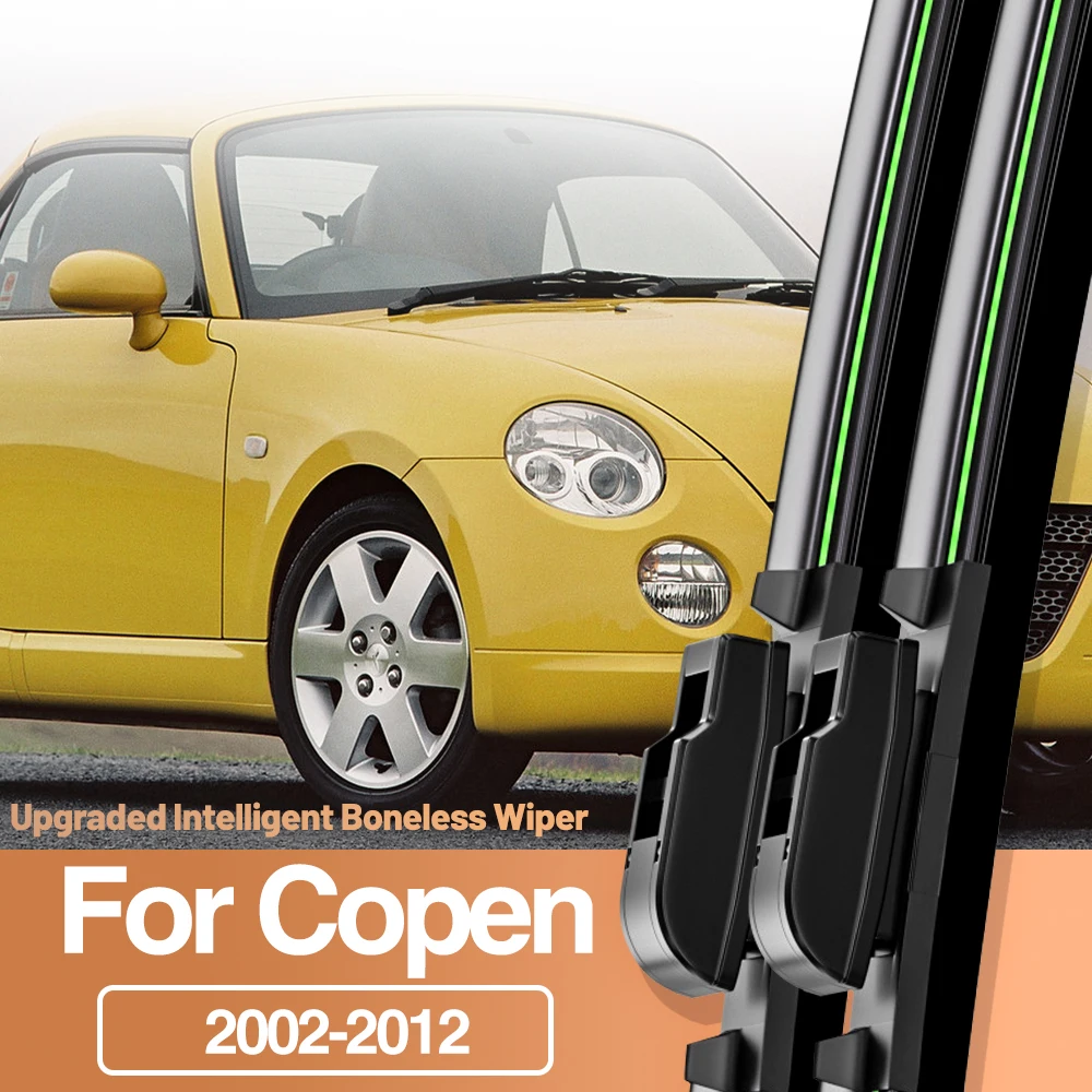 2pcs For Daihatsu Copen 2002-2012 Front Windshield Wiper Blades Windscreen Window Accessories 2003 2004 2005 2006 2007 2010 2011