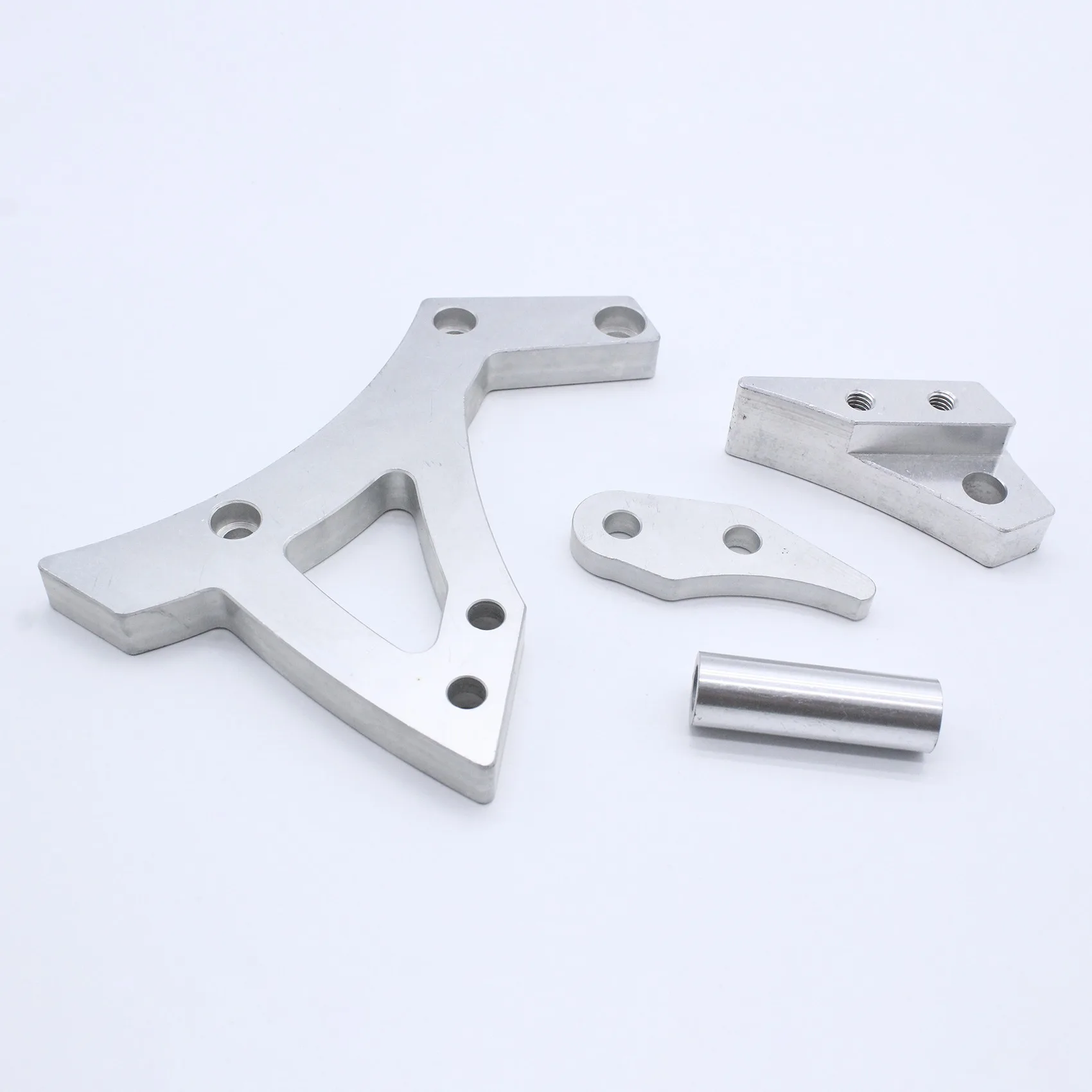 Alternator Bracket Kit Polished Billet Aluminum for Ford 351C Alternator Bracket 351 Cleveland Auto