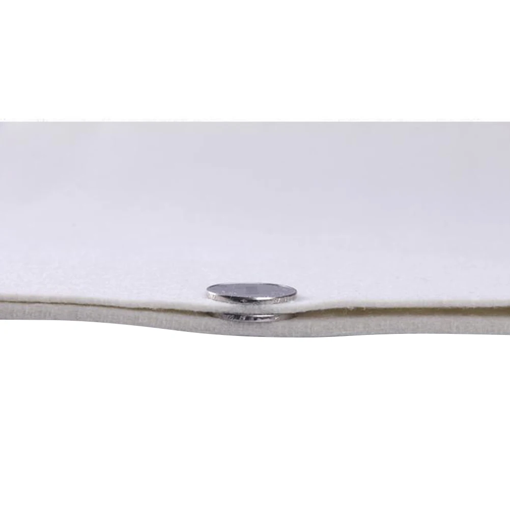 

Practical Beige Calligraphy Mat Chinese Painting Felt Pad Creative Desk Pad Drawing Mat for Students Home School