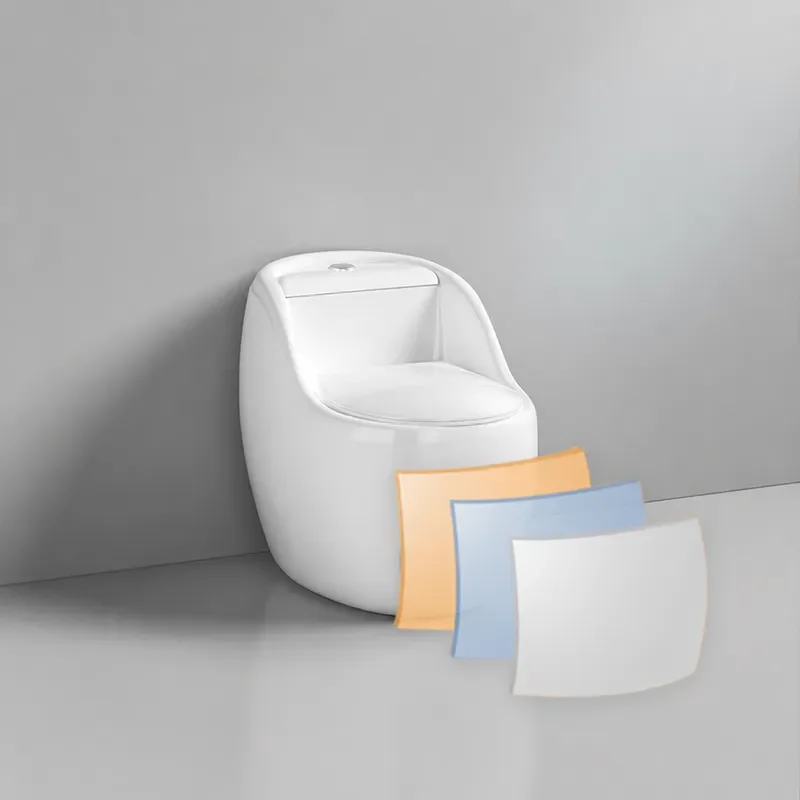 Wholesale One Piece Toilet Super Swirl Siphon Type Sanitary Ware Bathroom Home Engineering Guangdong Manufacturer New Design