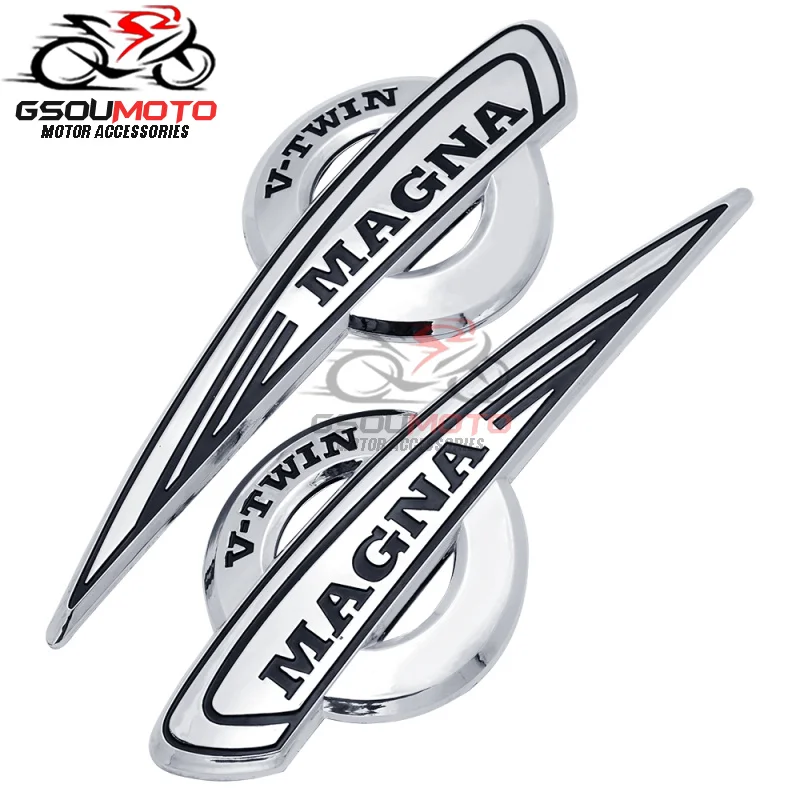 Motorbike 3D Fuel Gas Tank Decals Stickers Emblem Badge Pad Decal Protector For Honda Magna VF 250 750 VF250 VF500 VF750 V-TWIN