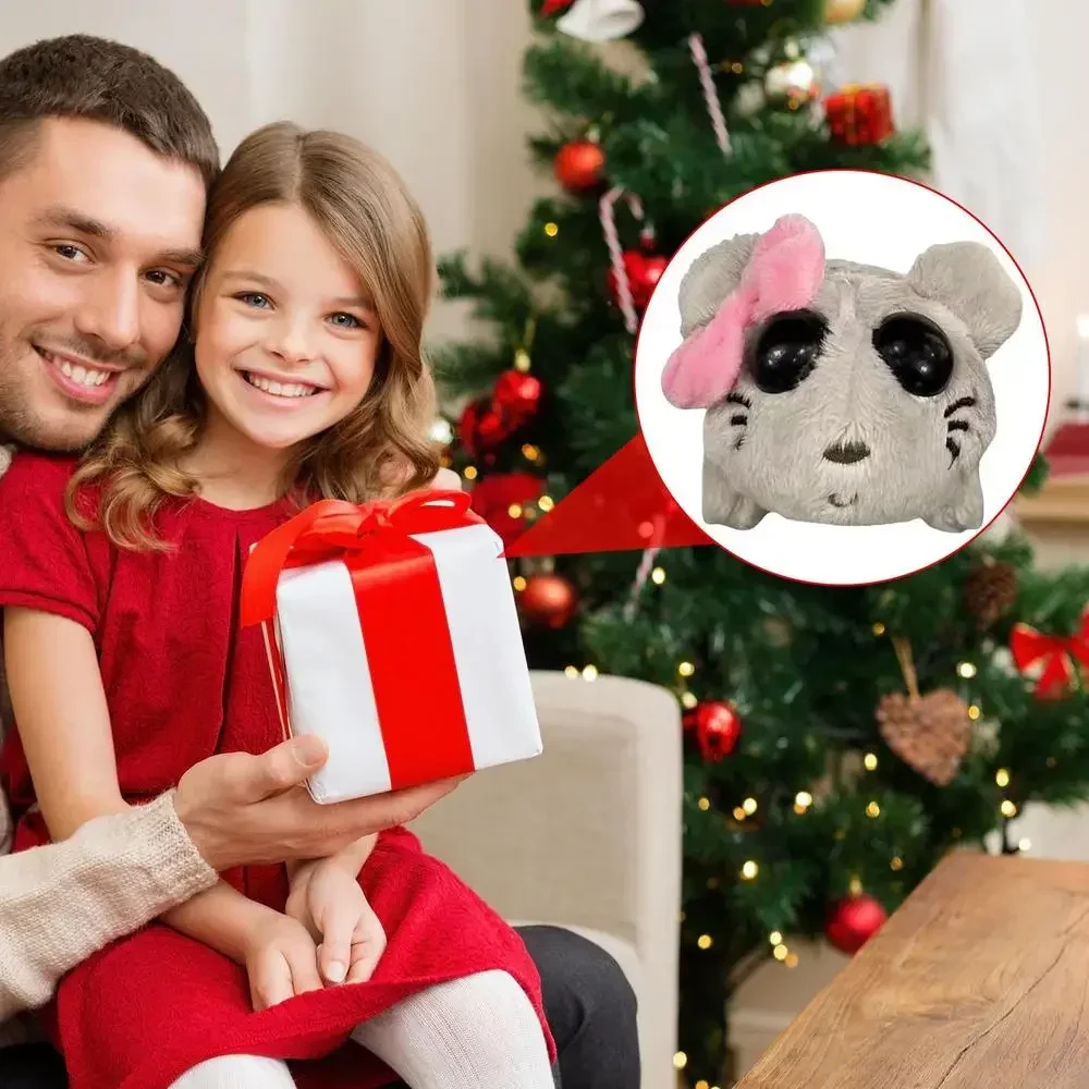 ألعاب قطيفة حزينة الهامستر شعبية متعة ميمي الحيوانات المحشوة دمى Kawaii أطفال هدايا عيد الميلاد الطفل
