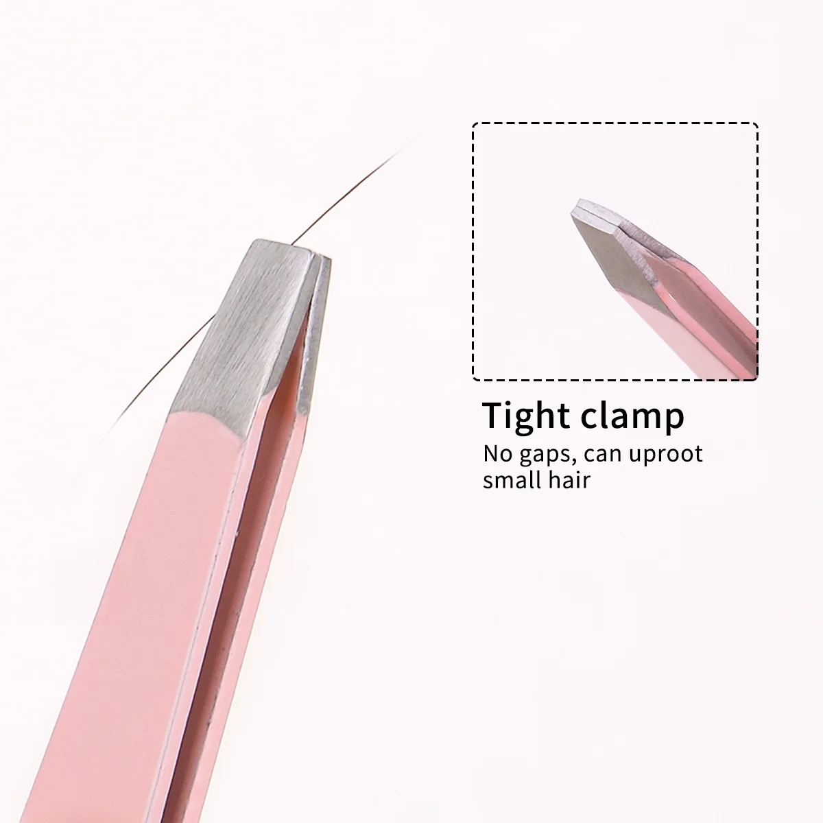 4pcs high-precision stainless steel tweezers, four different opening shapes, can be used for facial hair, unisex