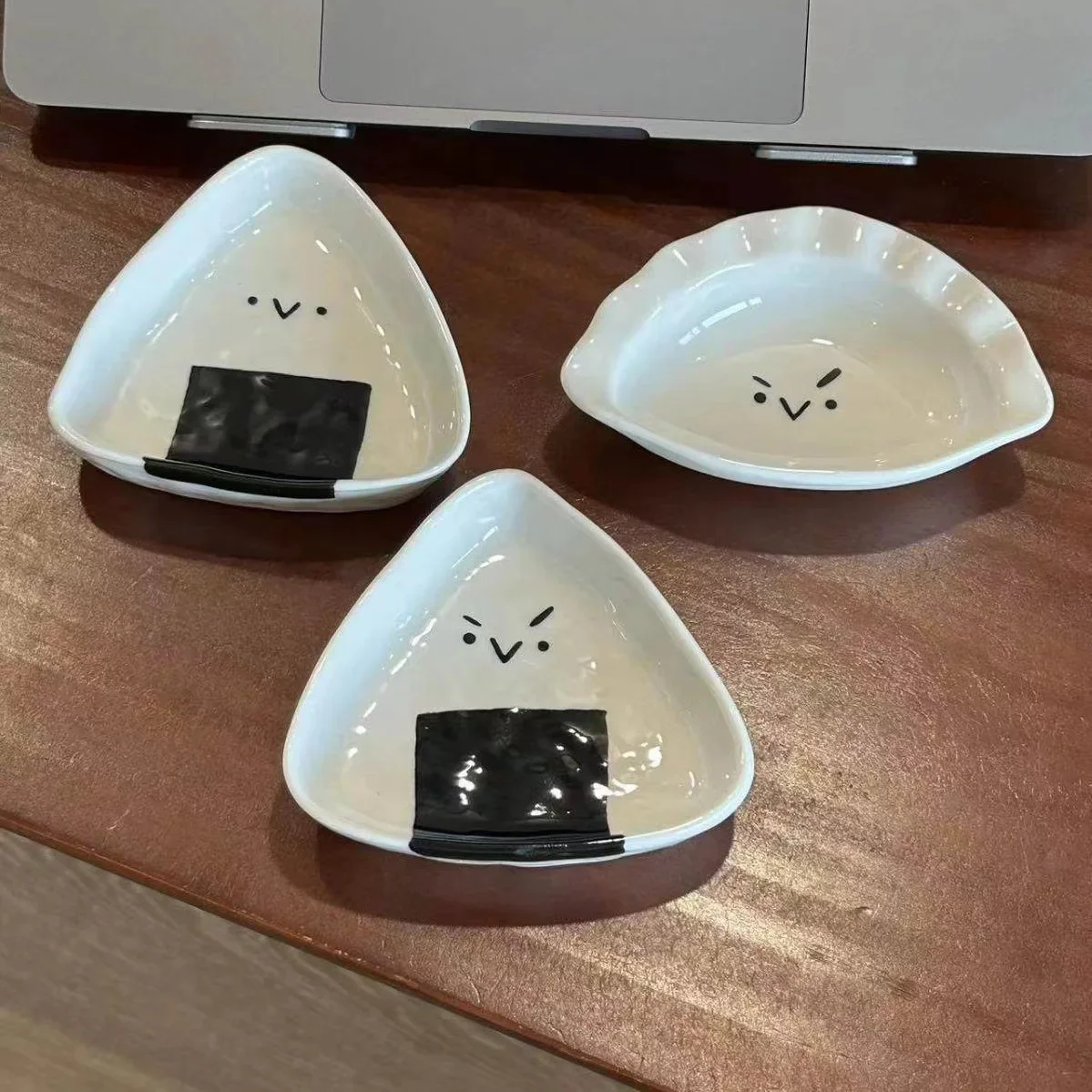 

Mini small snack plates soy sauce seasoning plate rice balls funny dumplings dipping plate vinegar plate seasoning