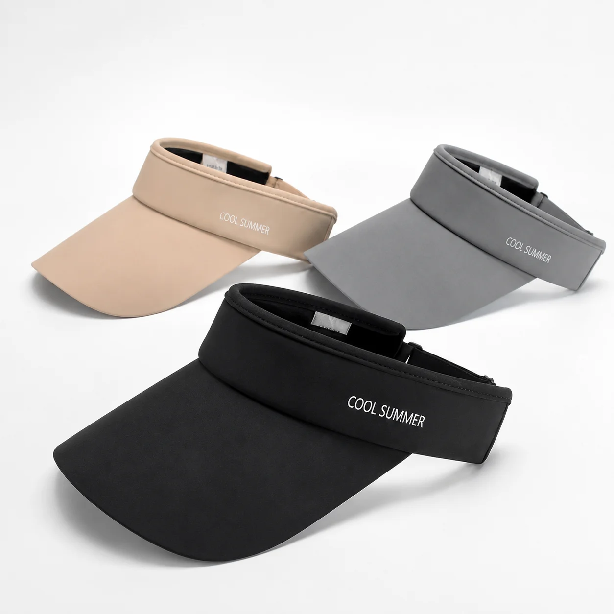 

Adjustable Sun Visor Caps Men Women Wide Brim Empty Top Hat UV Protection Sports Cap Lightweight Outdoor Beach Golf Cycling Hat