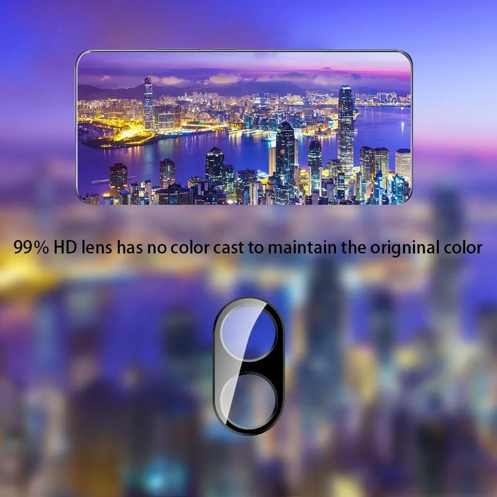 1--5PCS Lens Glas Terug Camera Gehard Glas Protector Film voor Xiaomi PocoX7 Pro/X7 achteruitrijcamera Lens Volledige Cover Krasbestendig