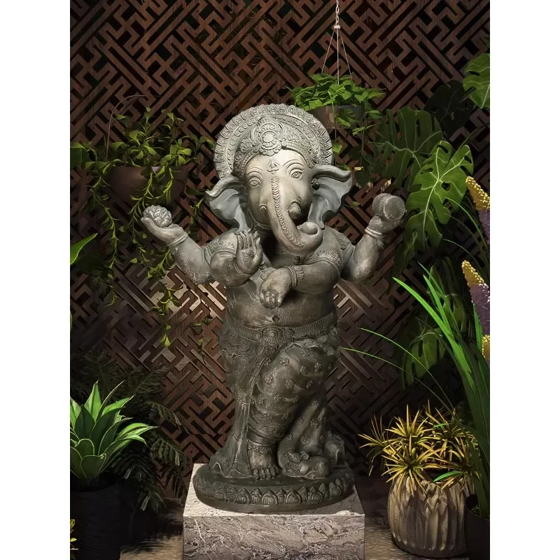 South East Asia style elephant god decorative ornaments Thai handicrafts Thai characteristic resin carving jewelry elephant trun