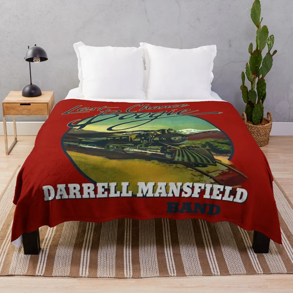 

Darrell Mansfield Band - Last Chance Boogie Throw Blanket Comforter for sofa Blankets