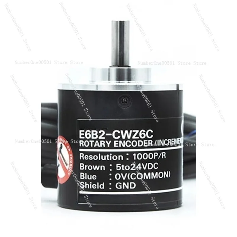 E6B2 CWZ6C CWZ1X CWZ5B E6B2-CWZ3E Encoder Optical Rotary Incremental Encoder High Precision Industrial