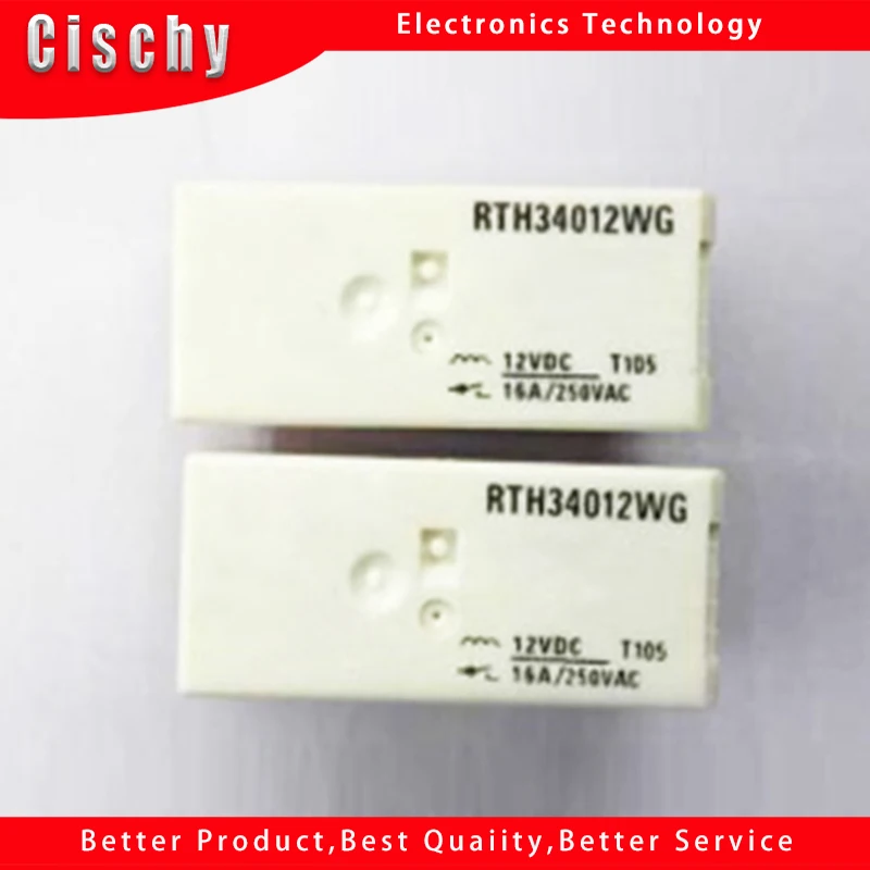 1 pçs/lote RTH34012WG 12V relé original Em Estoque