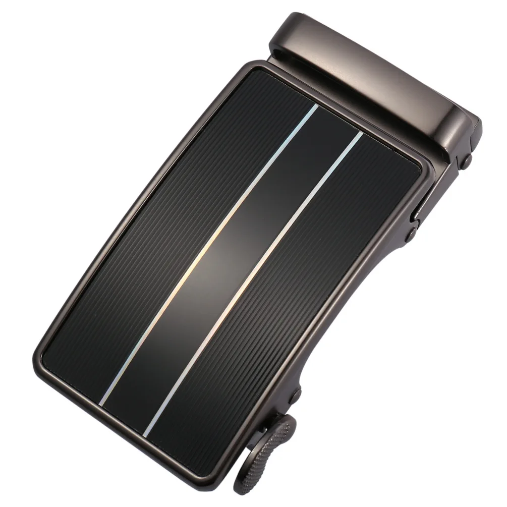 

Fashion Men's Business Alloy Automatic Buckle Unique Men Plaque Belt Buckles for3.5cm Ratchet Men Apparel Accessories