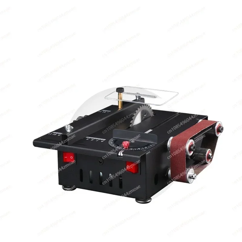 Multifunctional Mini Table Saw Cutting Machine Woodworking Metal Chainsaw Belt Sander Knife Sharpener Grinding And cutting Tools