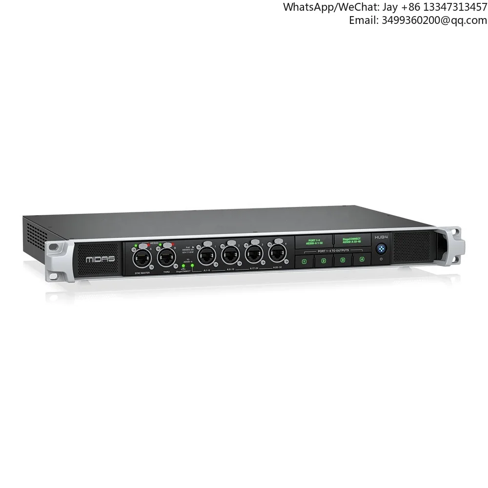 

Music Equipment Midas HUB4 Personal Monitoring System Hub Pa Sound System Equipment