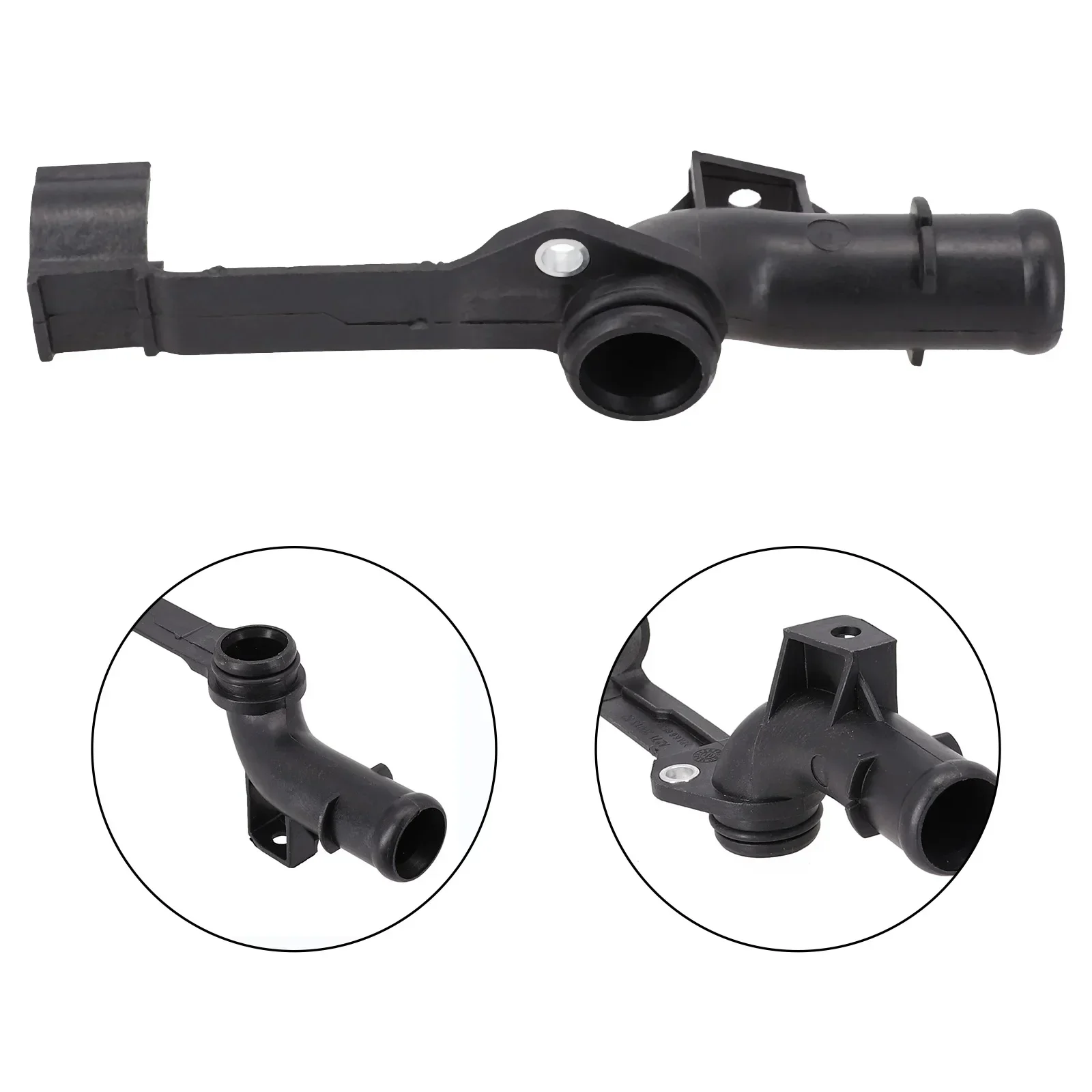 1pc Engine Water Pipe Oil Cooler Cylinder Black 2712001352 For Mercedes W203 M271 For Benz C230 2003-2005 Car Accessories