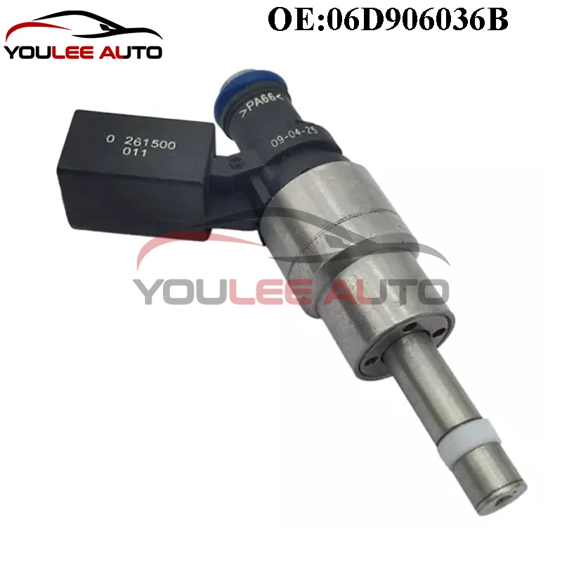 4PCS New 06D906036B 0261500011 Fuel Injectors For Audi A4 B6 8E2 Avant 8E5 2002-2004 2.0 FSI Auto Parts