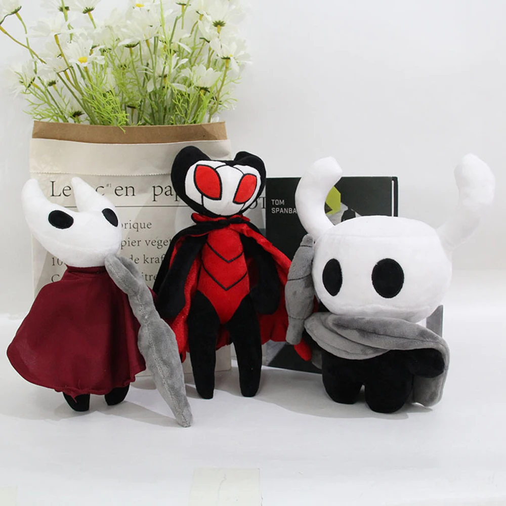 Multi-style 25cm Funny Super Cute Silksong Hollow Knight Plush Toys Anime Game Character Peripherals Cartoon Plushie Doll Decor