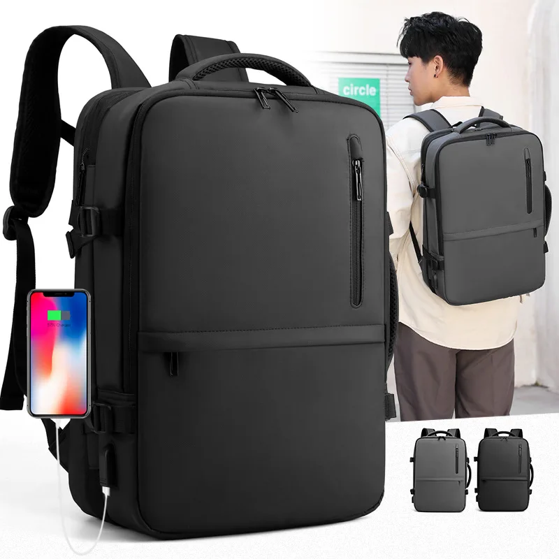 

Backpack Leisure Travel Computer Bag Waterproof Backpack Business Large Capacity Expansion School Bag Multifunctional Men