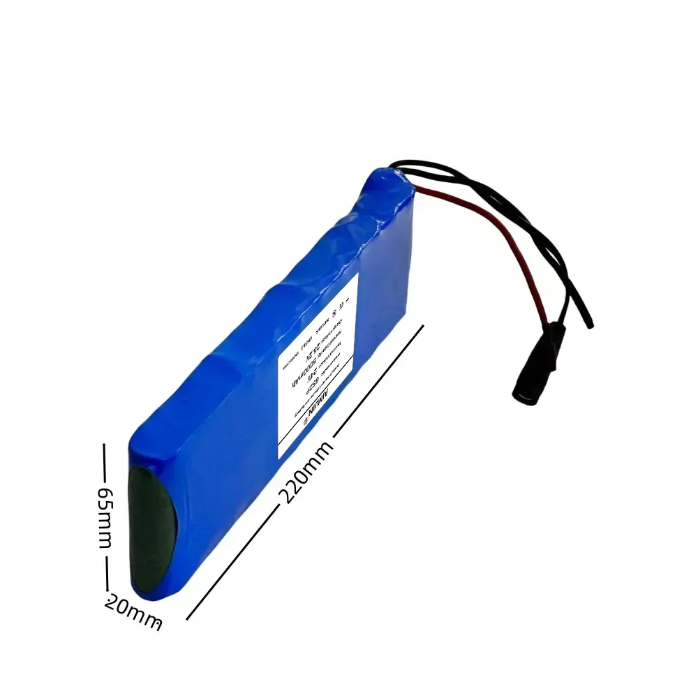 2026 6s2p 24V 5000mAh 18650 rechargeable lithium battery with BMS protection board, lithium-ion battery pack, and charger