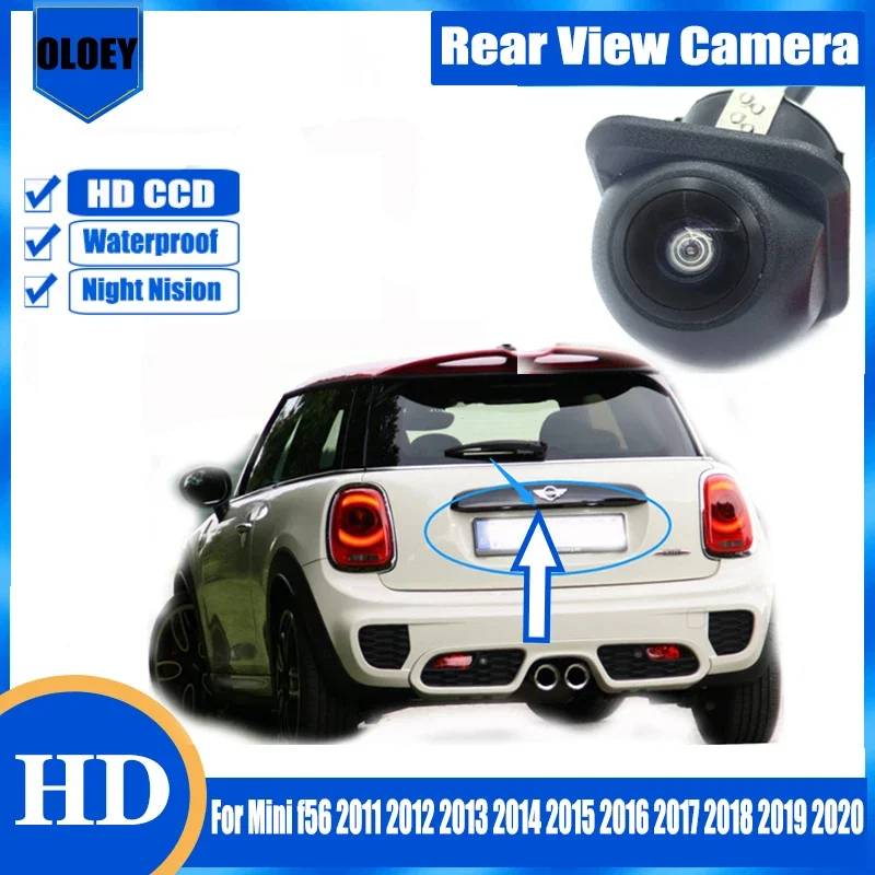 

HD Rear View Reverse Camera For Mini f56 2011 2012 2013 2014 2015 2016 2017 2018 2019 2020 Night Vision BackUp Parking Camera