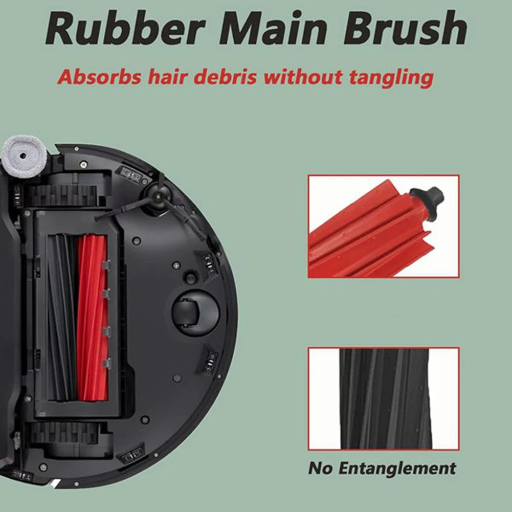 

A84G-Accessories For Roborock Qrevo Master Replacement Main Side Brush HEPA Filter Mop Pads Dust Bag Spare Parts
