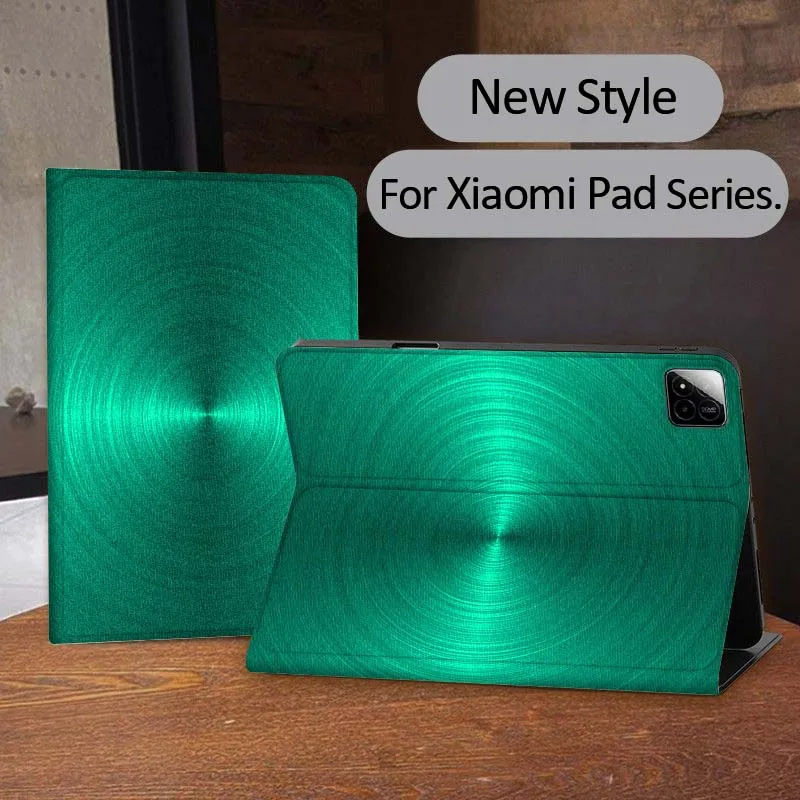 

Colorful metal style luminous For Xiaomi Redmi Mi Pad 4 5 6 6s 7 8 SE Pro 2 11 Plus Max 12.4 11 11.2 12.5 8.7 inch Tablet Case